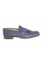Suede Loafer, Navy